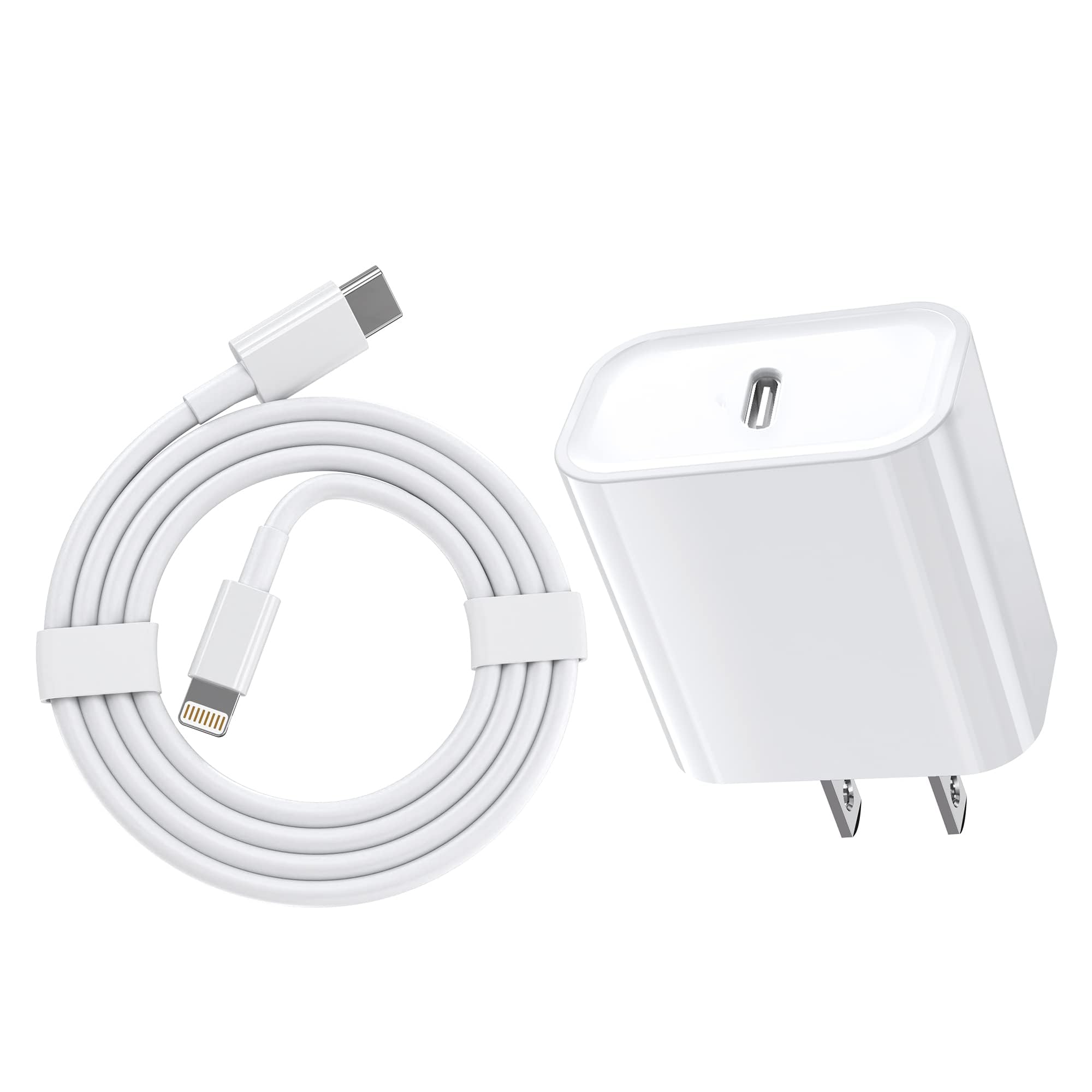 Yeptech cargador 20W frontal mostrando diseño compacto y carga rápida