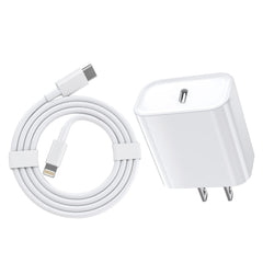 Yeptech cargador 20W frontal mostrando diseño compacto y carga rápida
