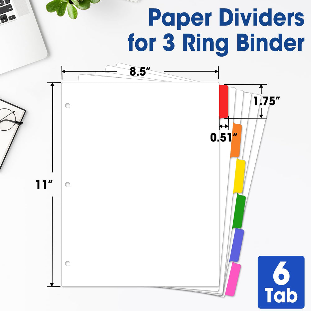 YesBes close-up of tab texture and thick paper for long-lasting organization