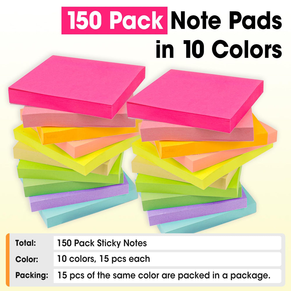 YesBes pila de pads vista superior destacando las 50 hojas por pad