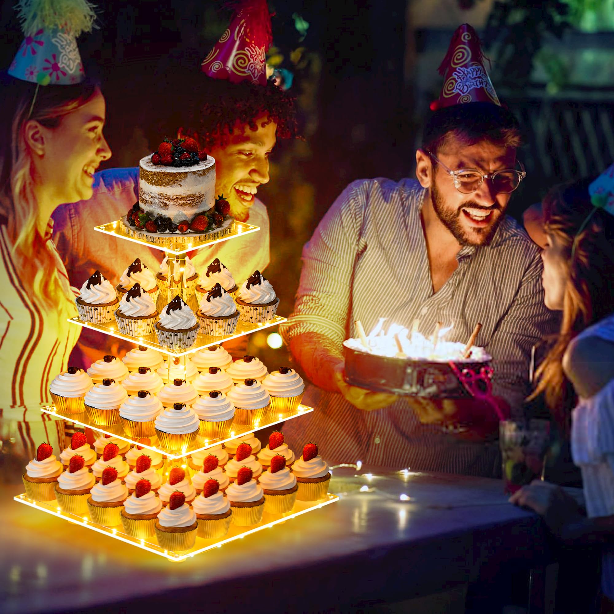 YestBuy borde acrílico pulido que mantiene apariencia nítida y elegante