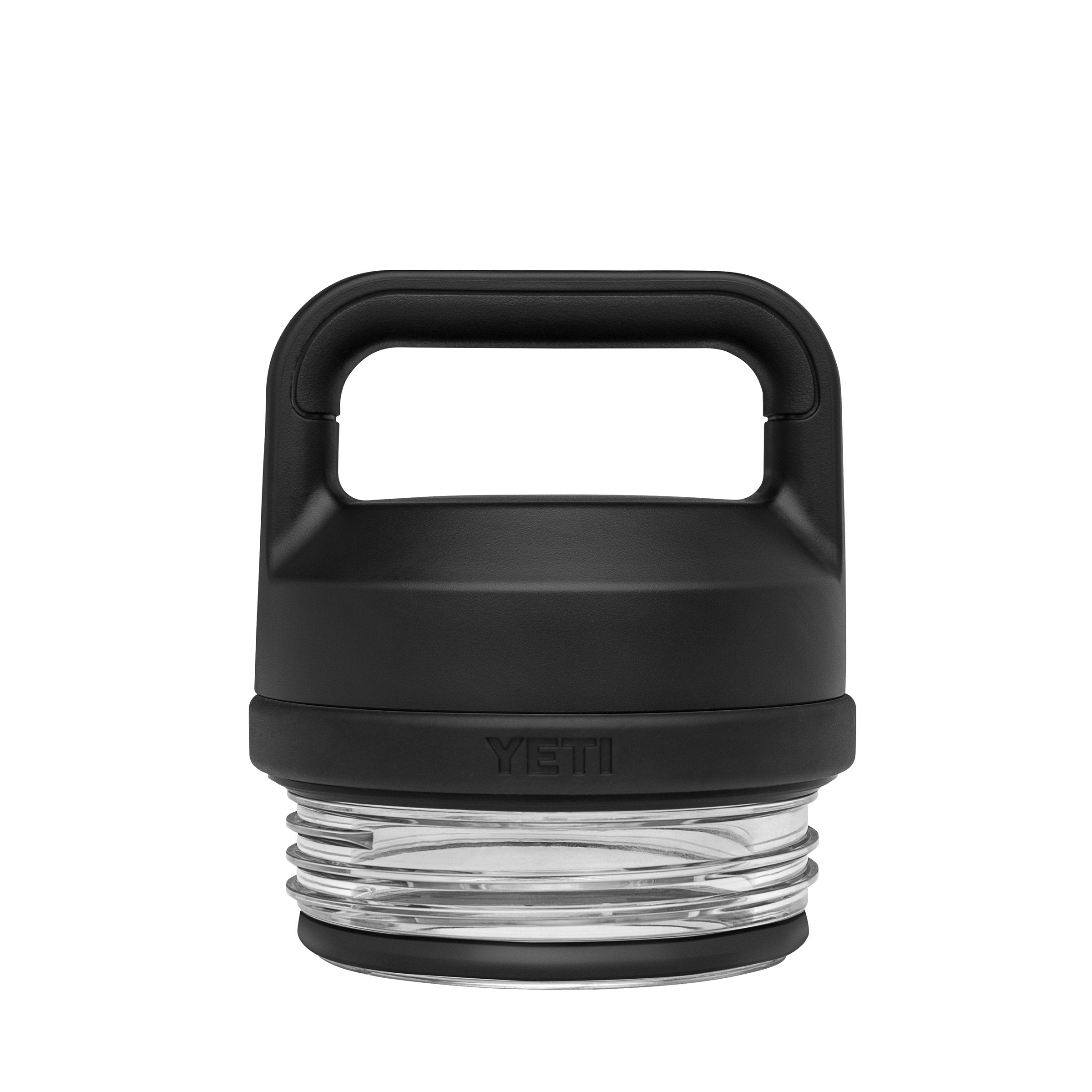 YETI Chug Cap primer plano del asa Triple Haul para apertura fácil