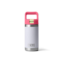 YETI Rambler Jr frontal mostrando color y forma, durabilidad visible