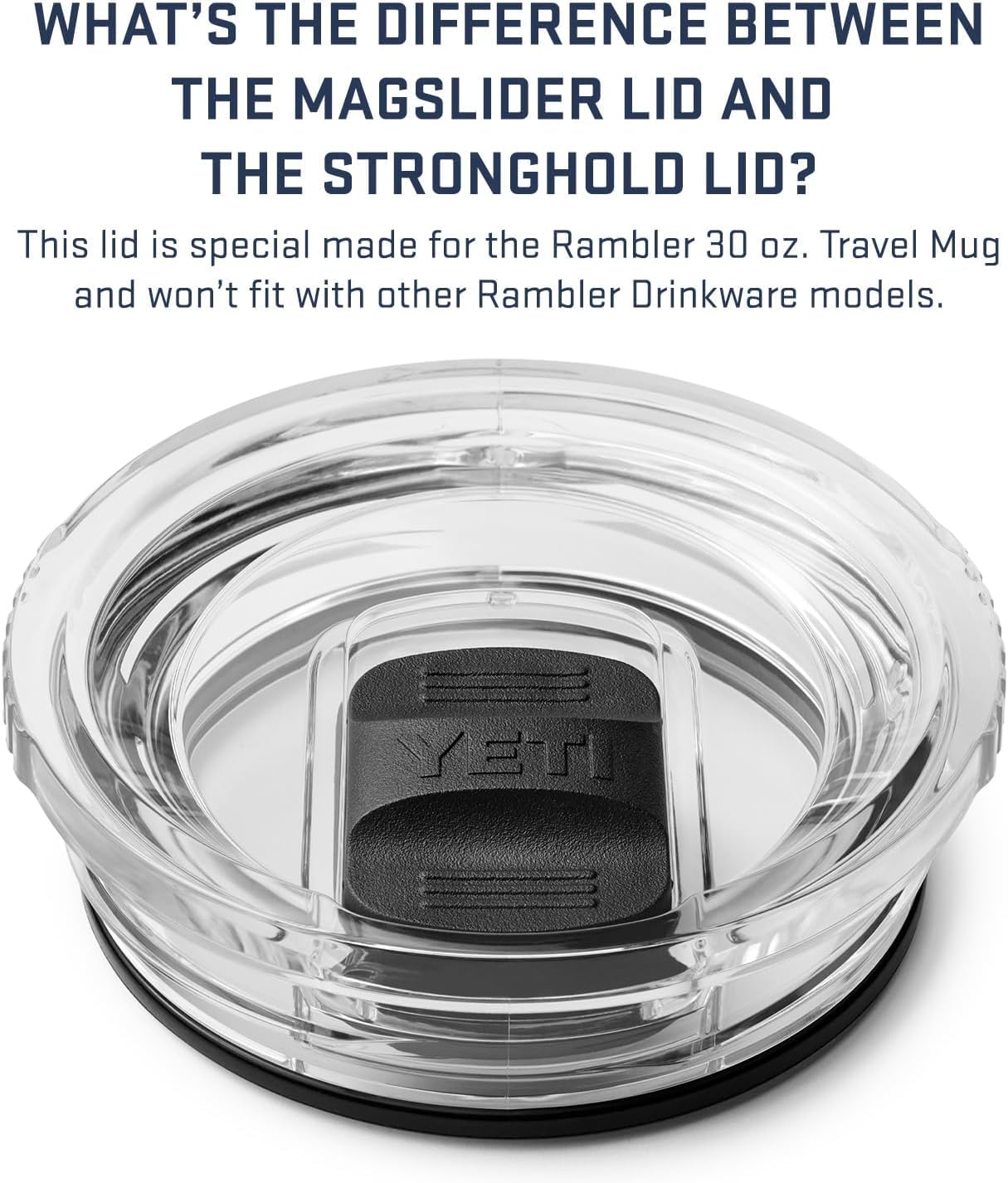 YETI Rambler comparación de tamaño 30 oz para llevar más bebida