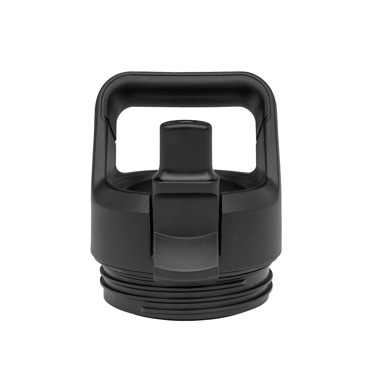 YETI comparación de tamaño con Rambler Bottle mostrando compatibilidad