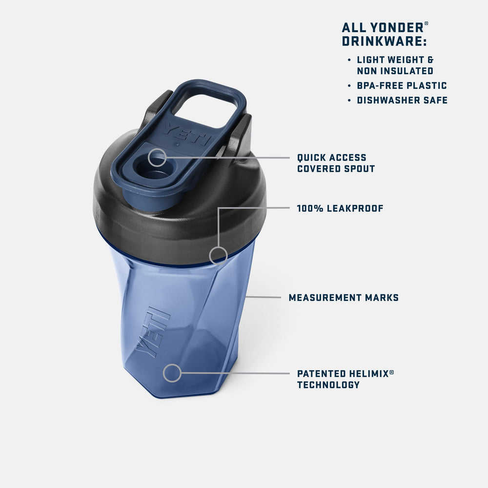 YETI Yonder covered spout and cap closed showing leakproof seal benefit
