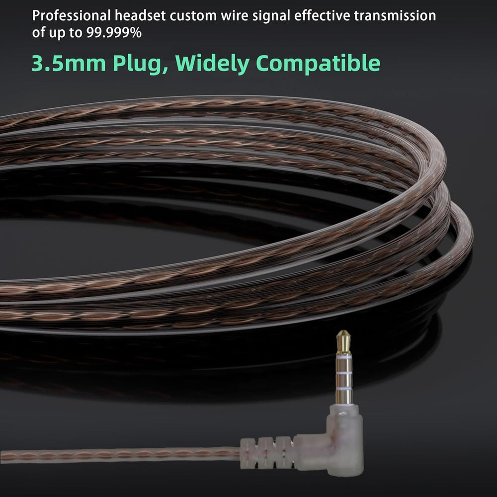 YINYOO earbud next to coin showing compact size and portability