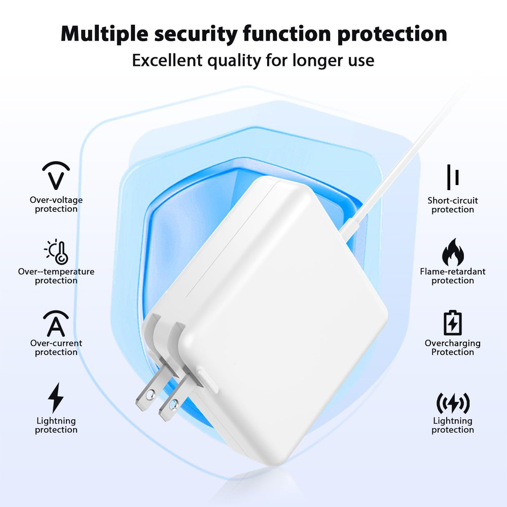 YKEJCLD primer plano del conector T-Tip magnético, encaje fácil y desconexión segura