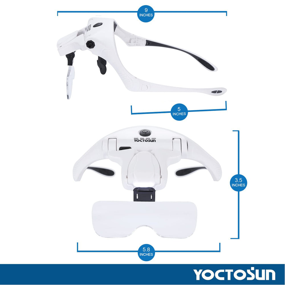 YOCTOSUN ajuste de distancia y ángulo de la lente para enfoque personalizado