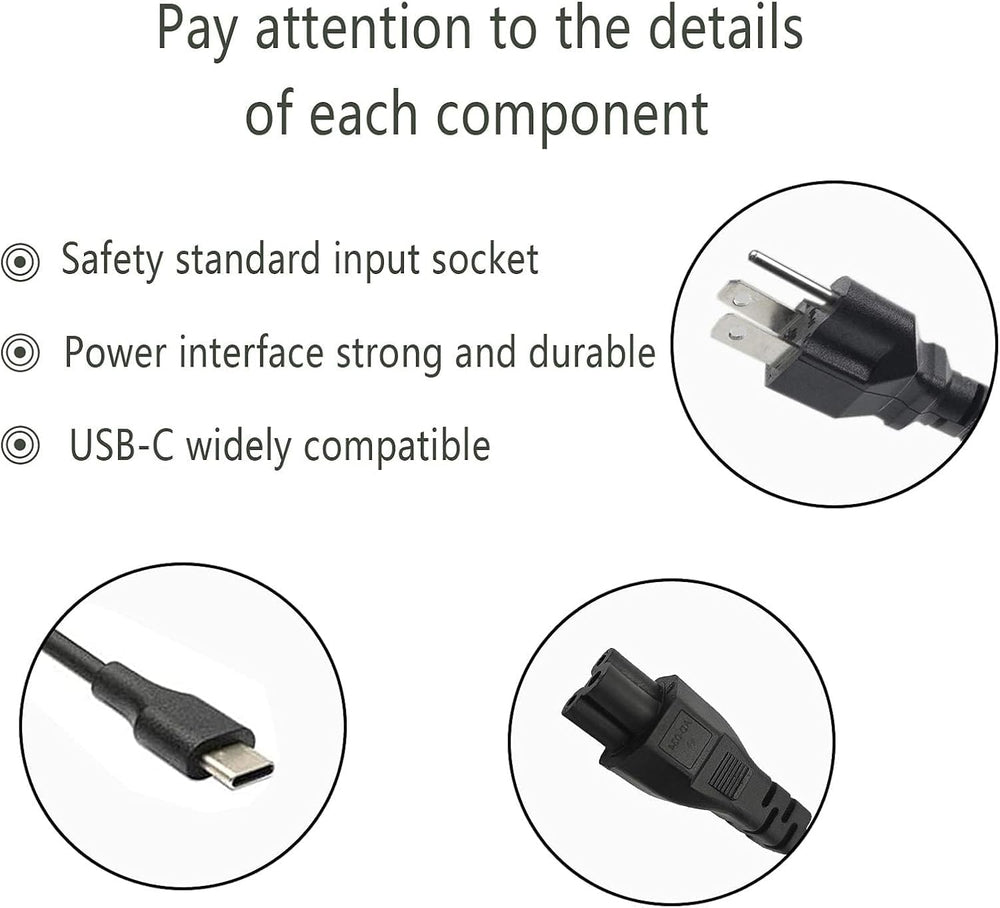 Yodzgaco detalle del puerto USB‑C con conexión segura y carga rápida