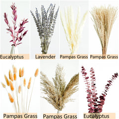 YOJOYI primer plano de lavanda y bunny tails naranja que aportan contraste y delicadeza