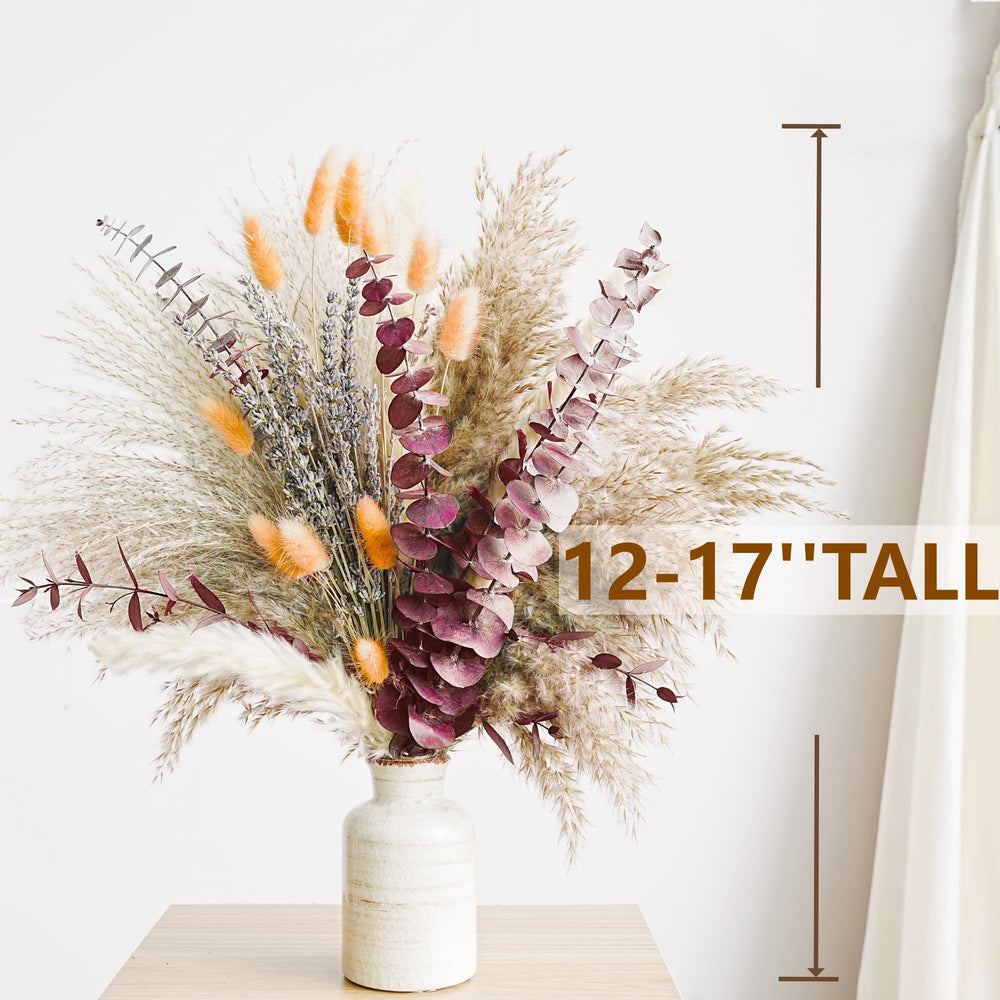 YOJOYI detalle de pampas con textura suave que añade altura y movimiento decorativo