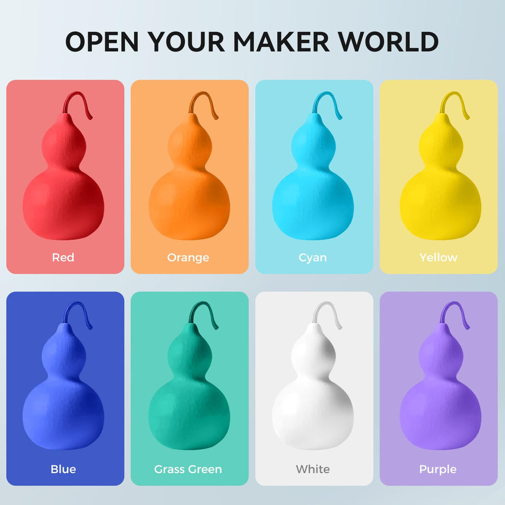 YOOPAI SUNLU PLA conjunto de bobinas en caja ideal para ensayo de colores
