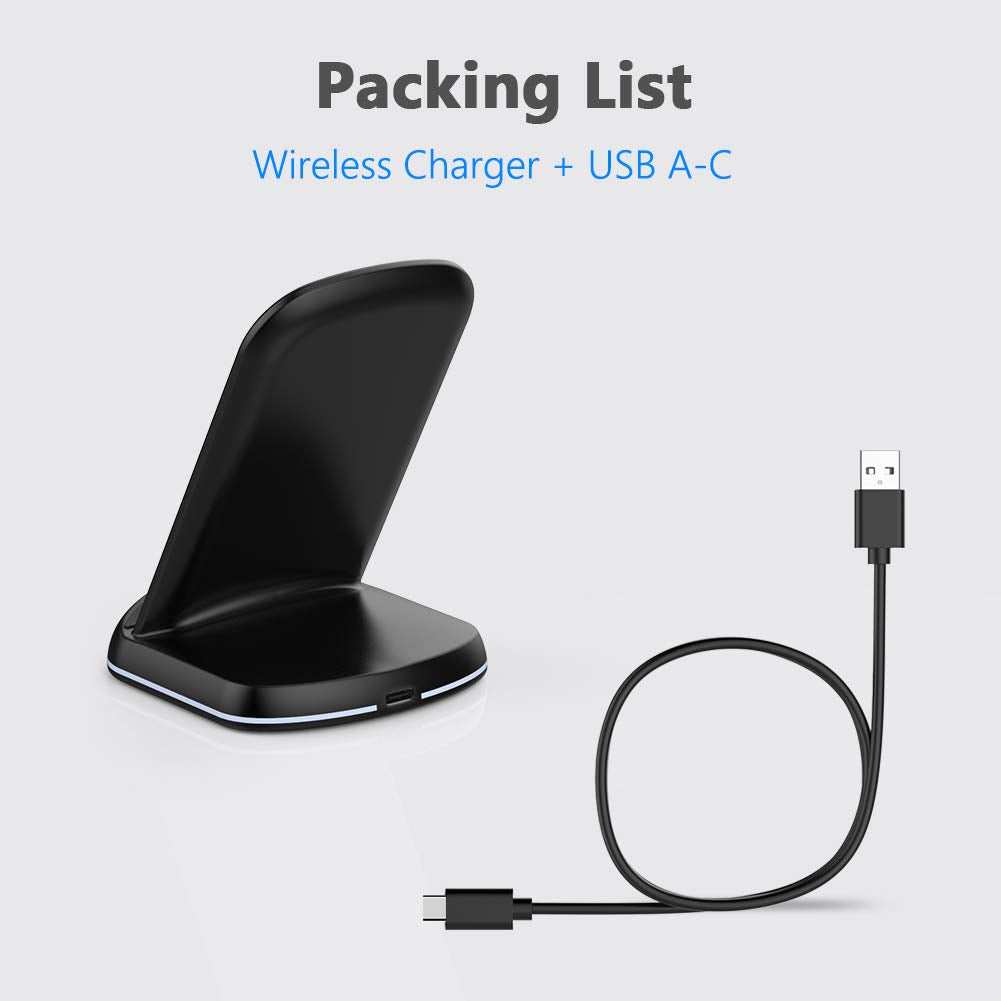 Yootech caja abierta mostrando soporte, cable USB-C y manual inclusos