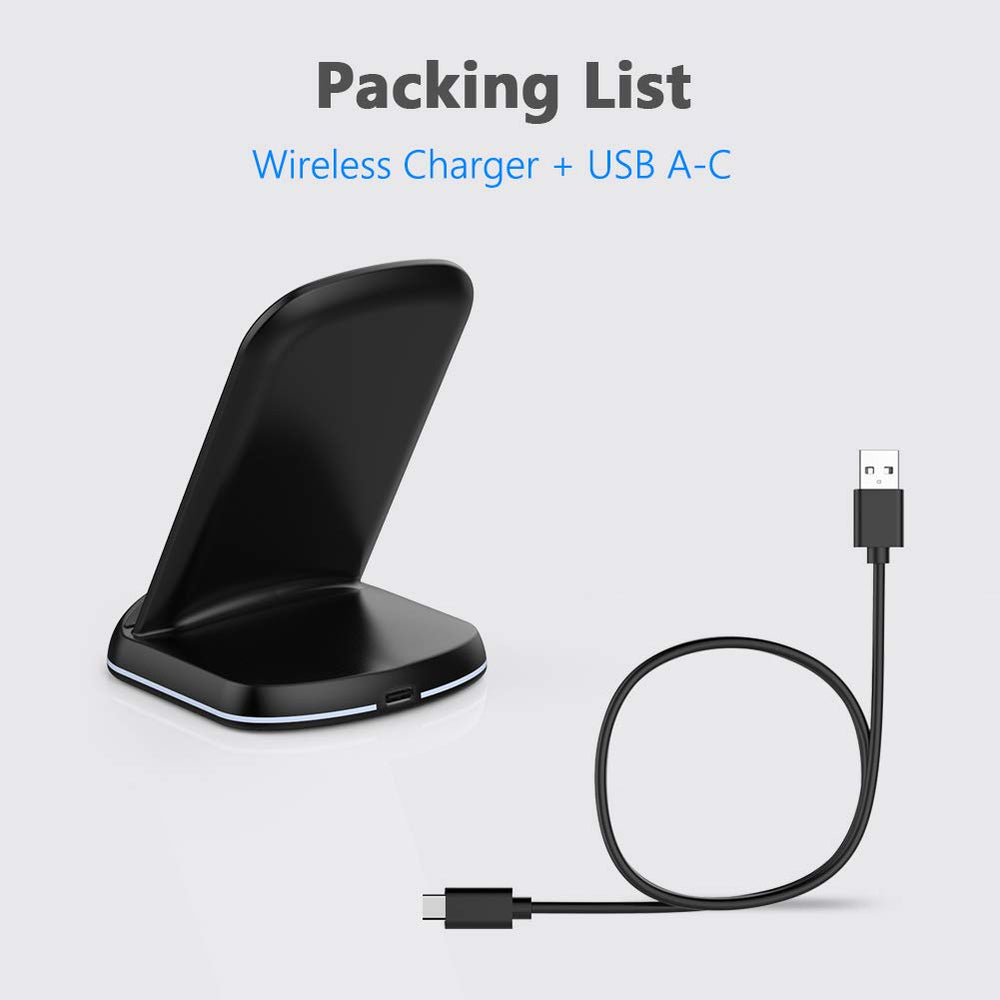 Yootech caja abierta mostrando soporte, cable USB-C y manual inclusos