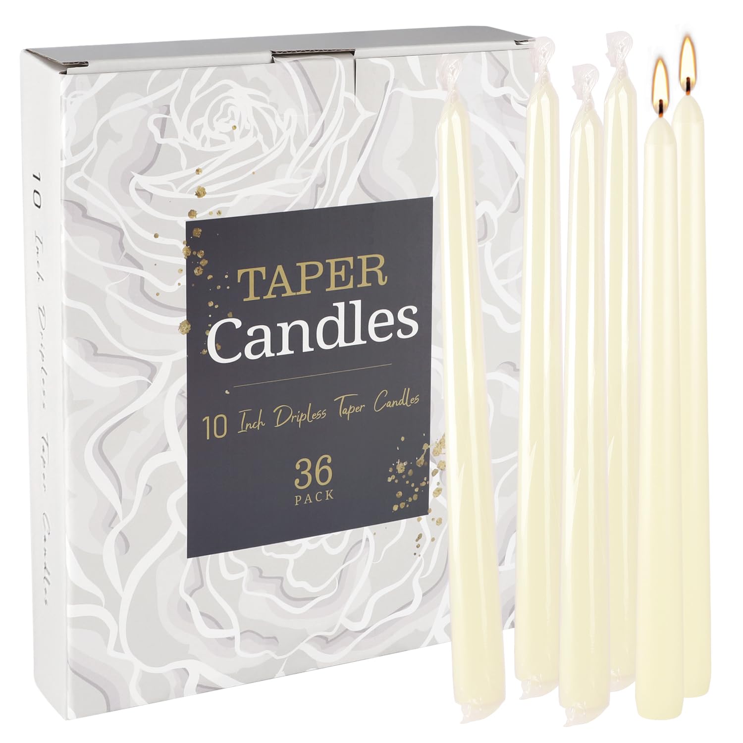 YOROXRG velas decorando mesa de boda, efecto estético neutro