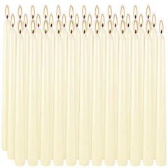 YOROXRG caja frontal 36 velas marfil, presentación lista para regalo