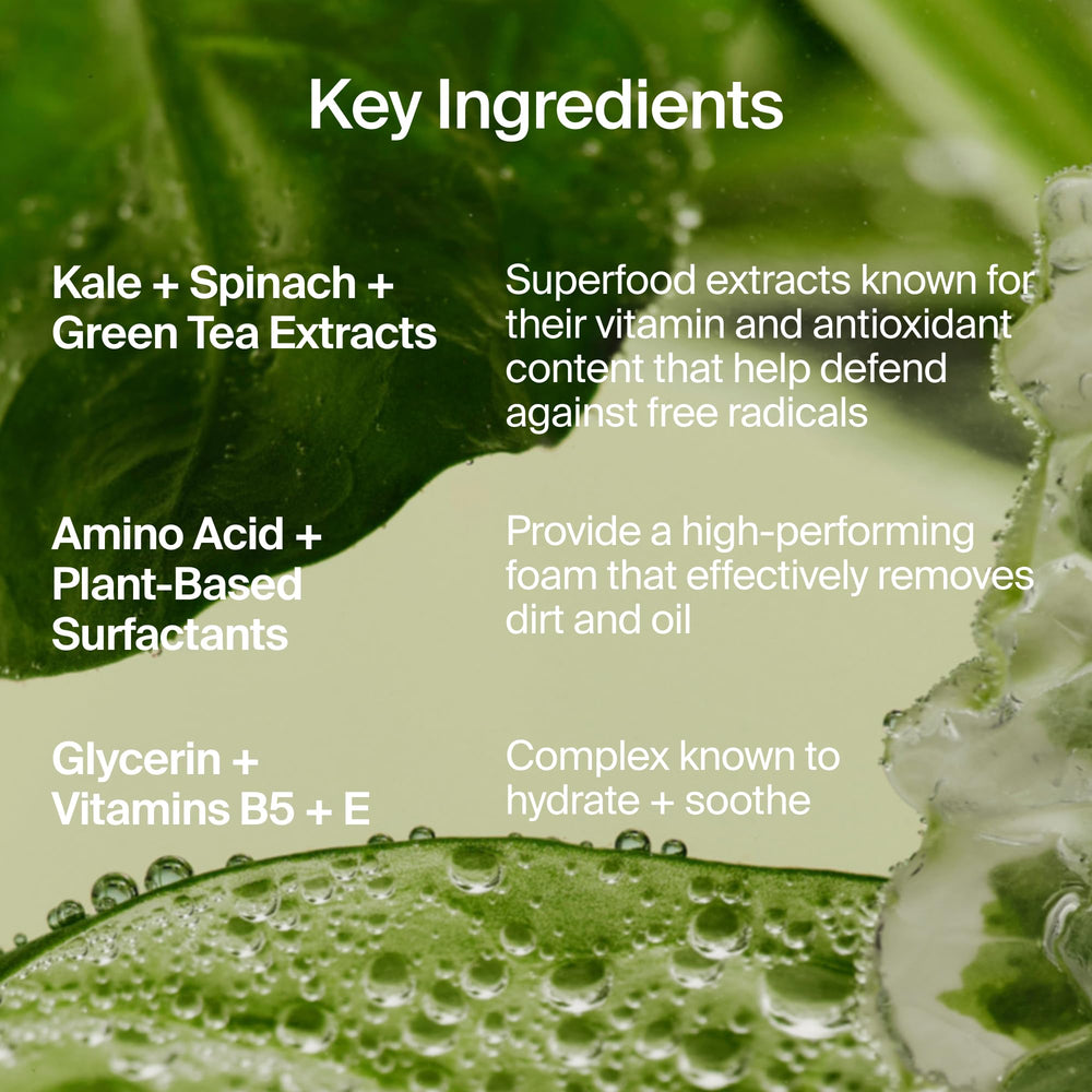 Youth To The People ingredientes kale y té verde, antioxidantes naturales