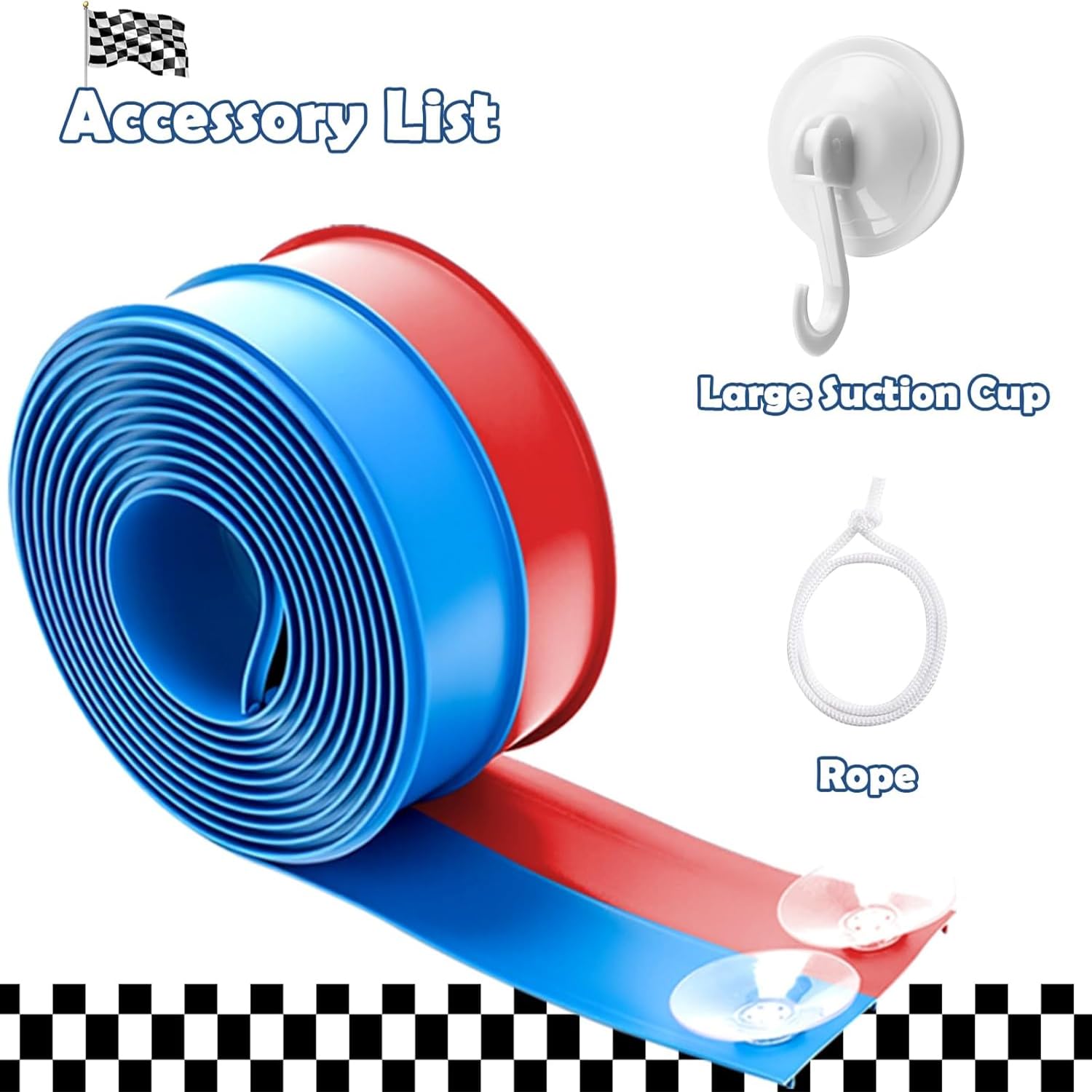 YUOIOYU etiqueta que indica material PVC duradero y seguro