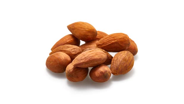 Yupik almendras en bol listas para consumir como snack saludable