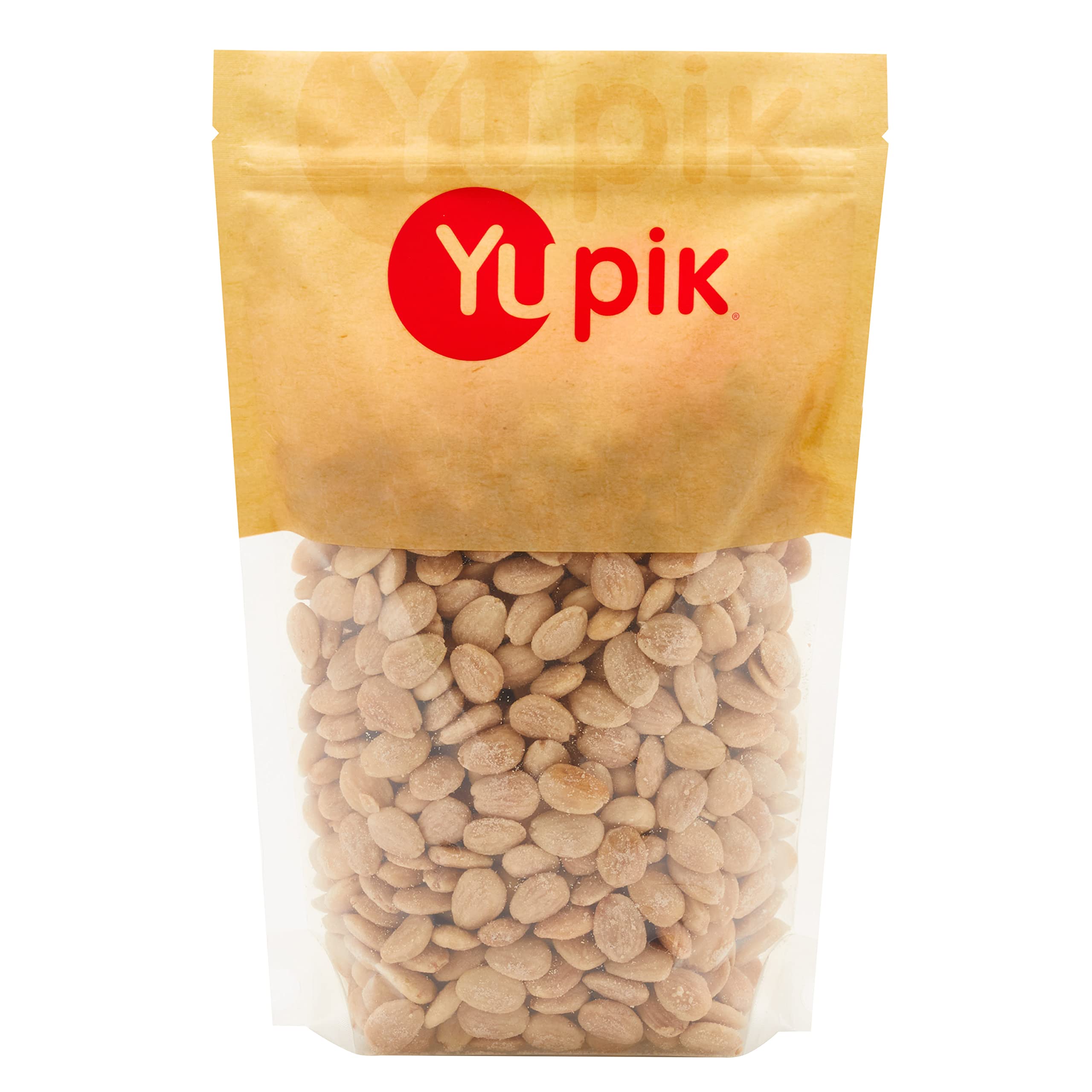 Yupik envase frontal de almendras Marcona mostrando presentación premium