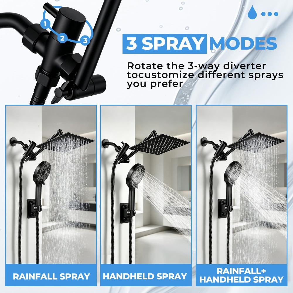 Yurnomy manguera entretejida resistente y totalmente impermeable