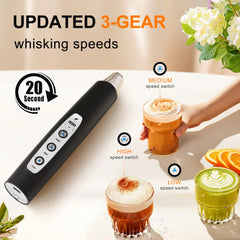 YUSWKO ergonomic handle and three-speed buttons for comfortable control