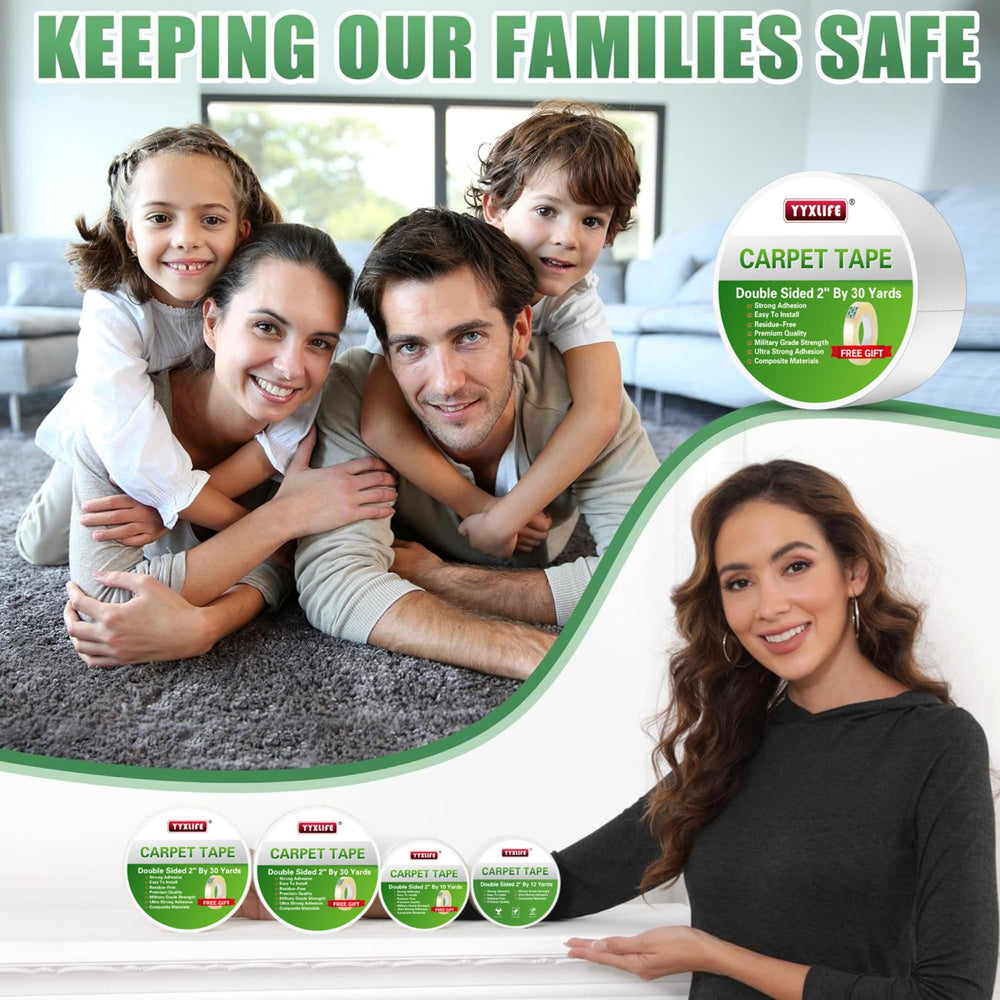 YYXLIFE etiqueta con especificaciones 2" x 30YD para elección informada