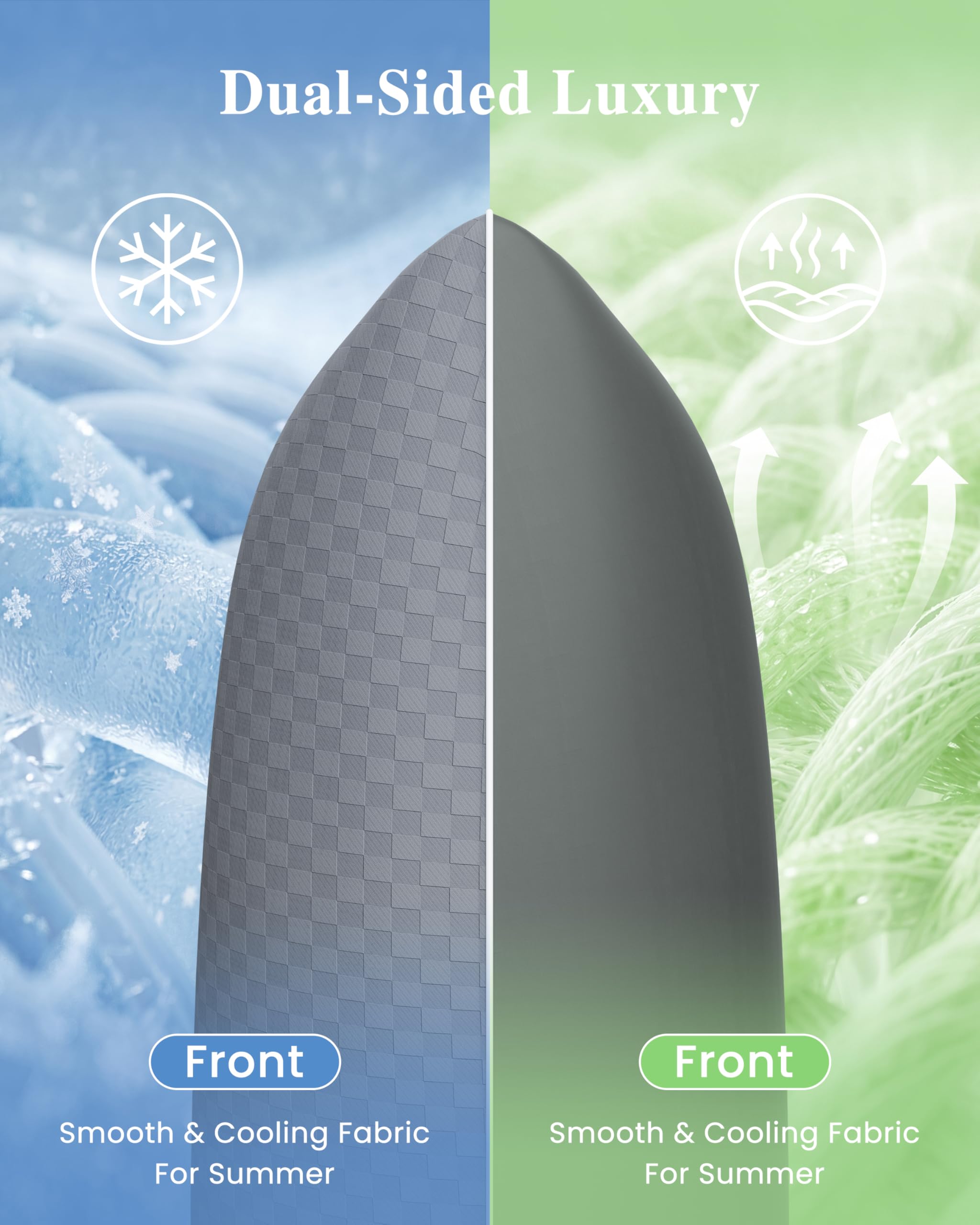 YZ HOME imagen del relleno de espuma viscoelástica troceada y fibra para soporte adaptable