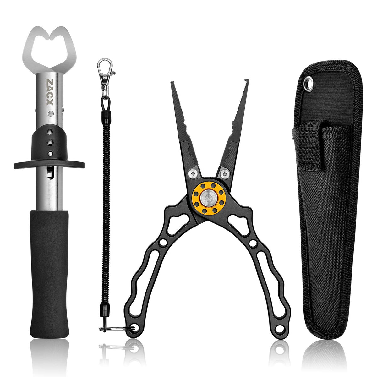 ZACX front packaging showing gripper and pliers set with tools visible