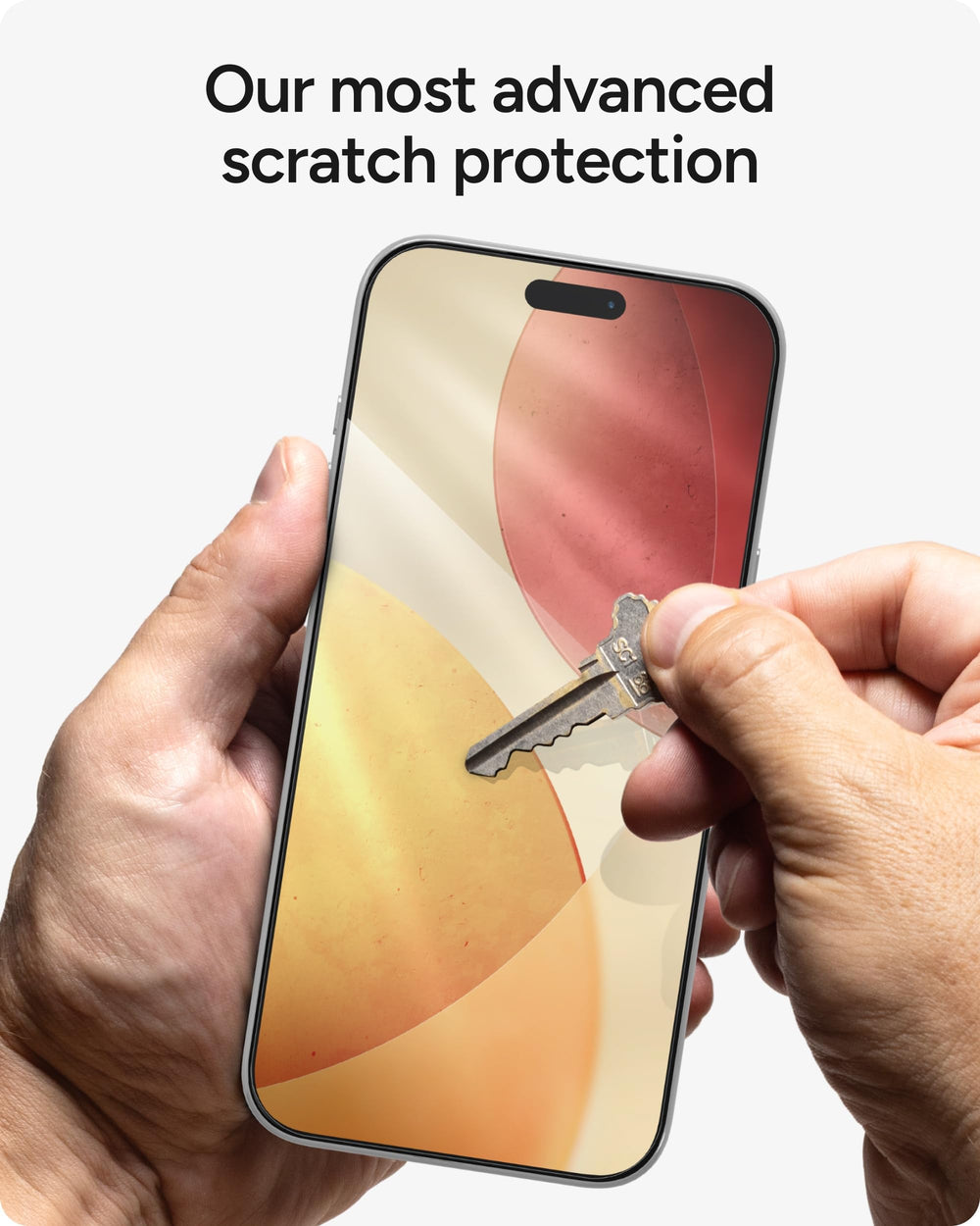 ZAGG XTR5 primer plano del recubrimiento SiO2 para deslizamiento suave