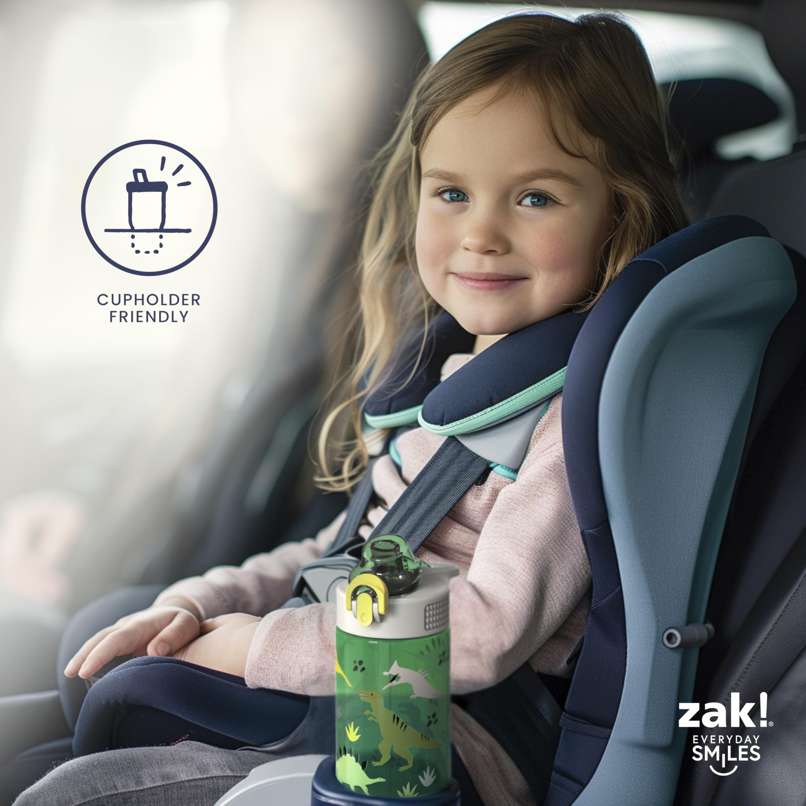 Zak Designs detalle del diseño Barbie para motivar a beber agua