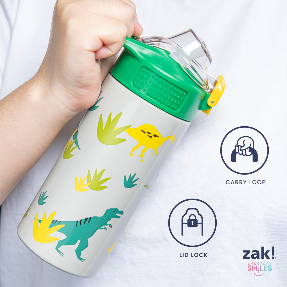 Zak Designs sección interior que muestra aislamiento al vacío y frío duradero