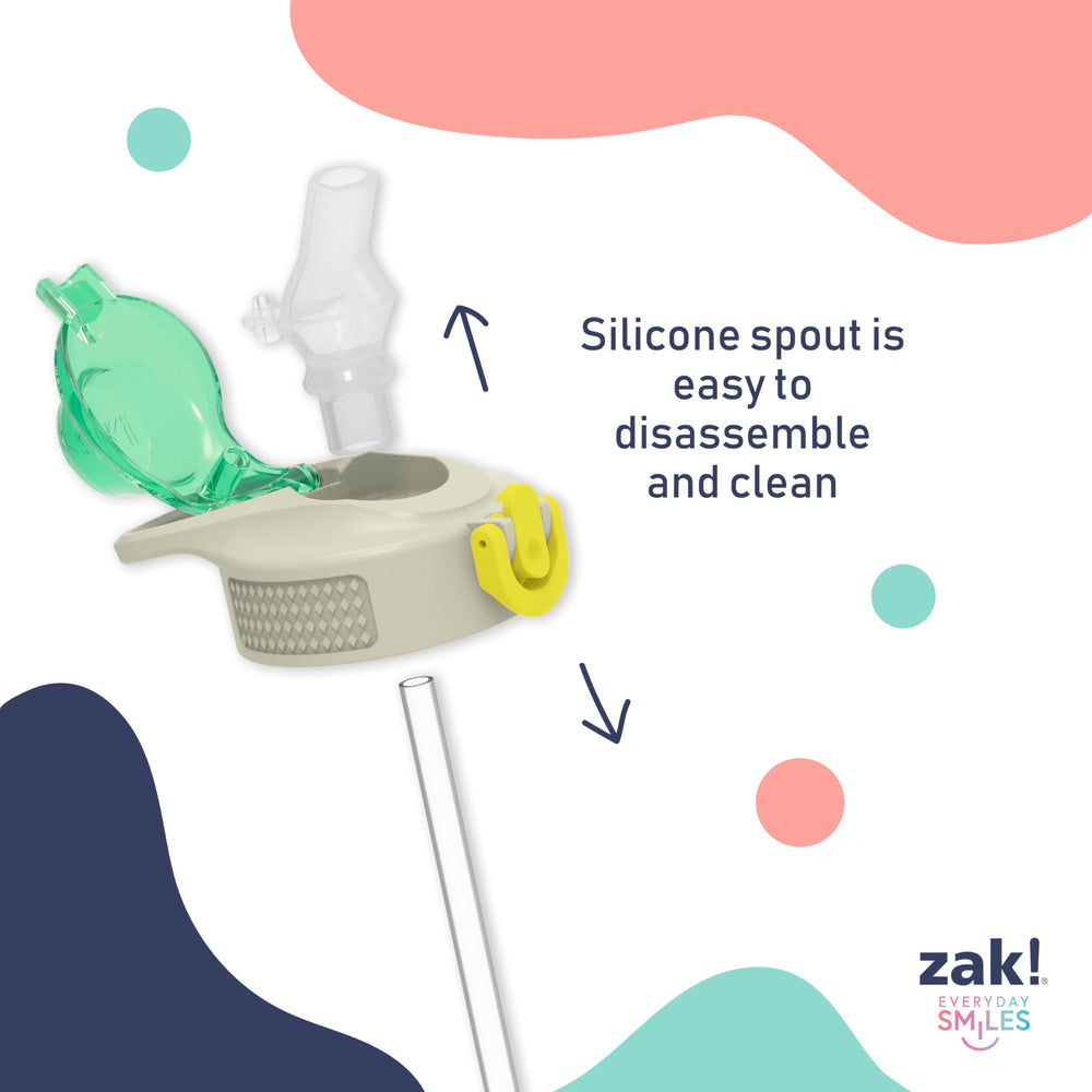 Zak Designs botella en mochila lista para llevar y sin fugas