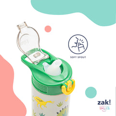 Zak Designs pajilla desmontada lista para limpiar y apta para lavavajillas