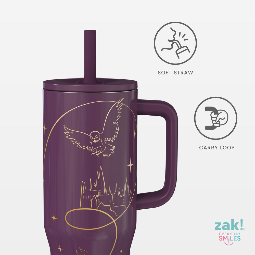 Zak Designs asa ancha lateral para transporte seguro y agarre cómodo