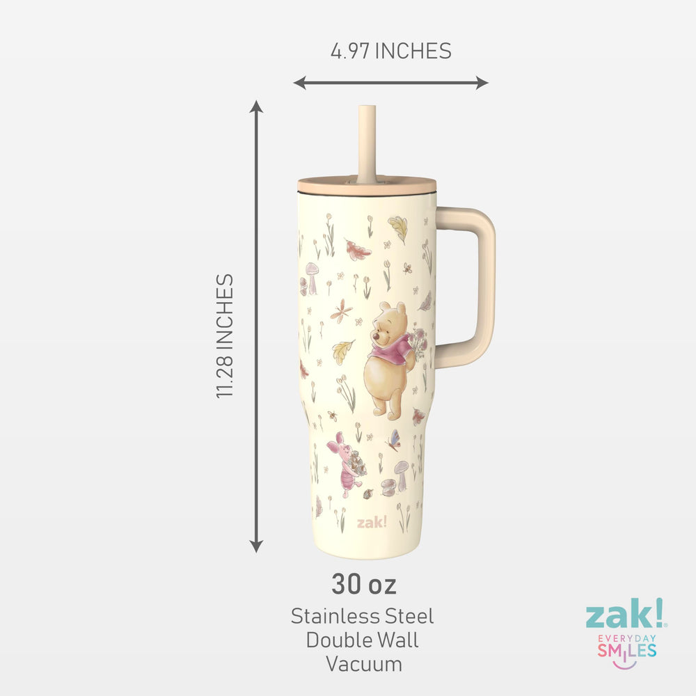 Zak Designs vaso sobre mantel en picnic reutilizable y resistente