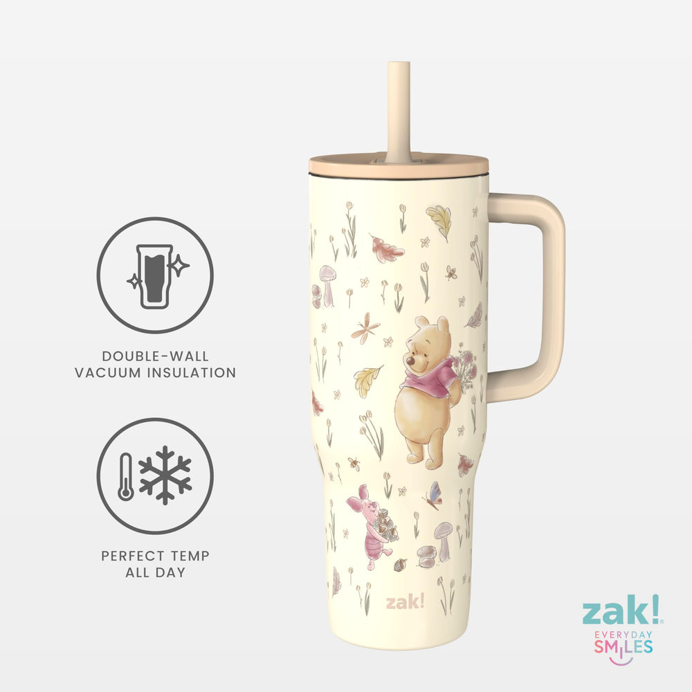 Zak Designs superficie de acero inoxidable 18/8 duradera y fácil limpieza