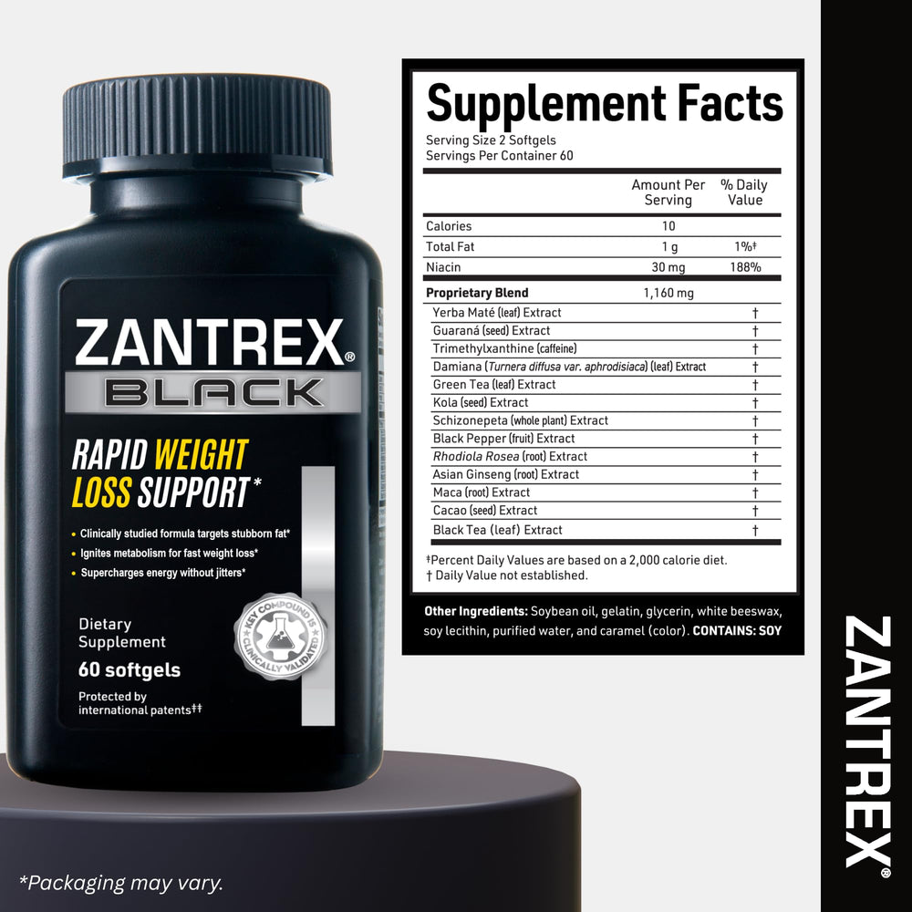 Zantrex en mesa de desayuno transmitiendo energía sostenida diaria