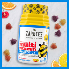 Zarbee's Bacillus coagulans ingredient visual indicating digestive support