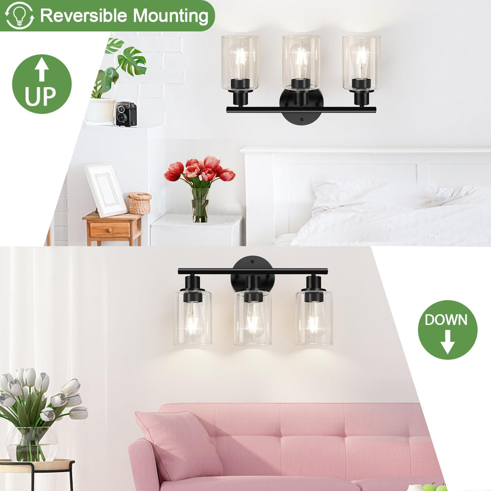 Zarbitta ambiente de baño con el aplique, aspecto elegante y funcional