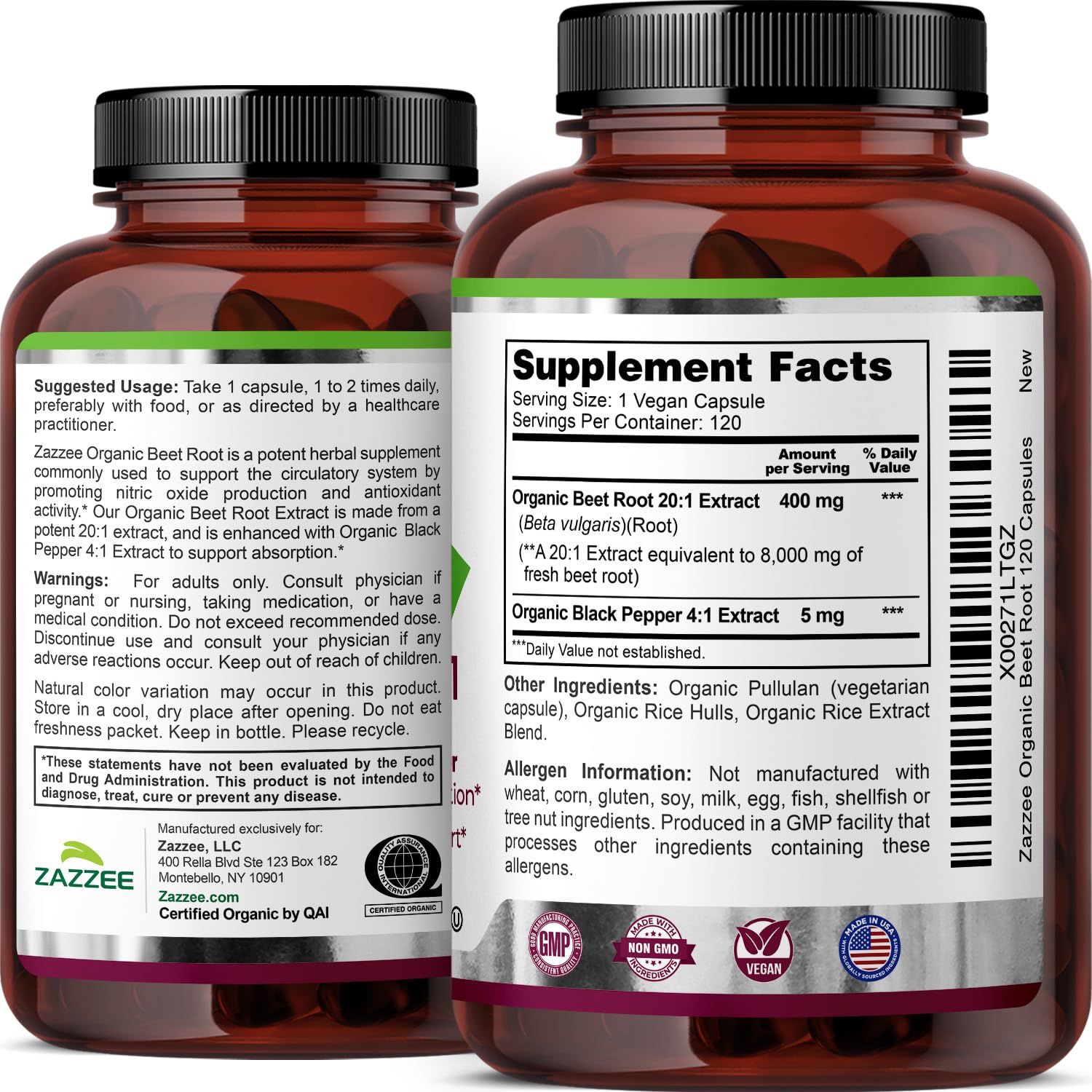 Zazzee supplement bottle on kitchen counter suggesting daily wellness routine
