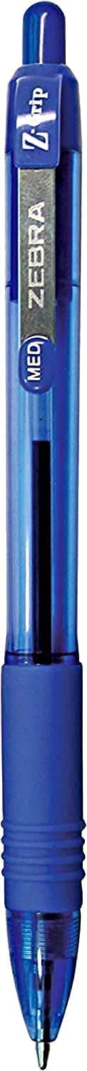 Zebra Z-Grip punta 1.0 mm mostrando trazo nítido y consistente
