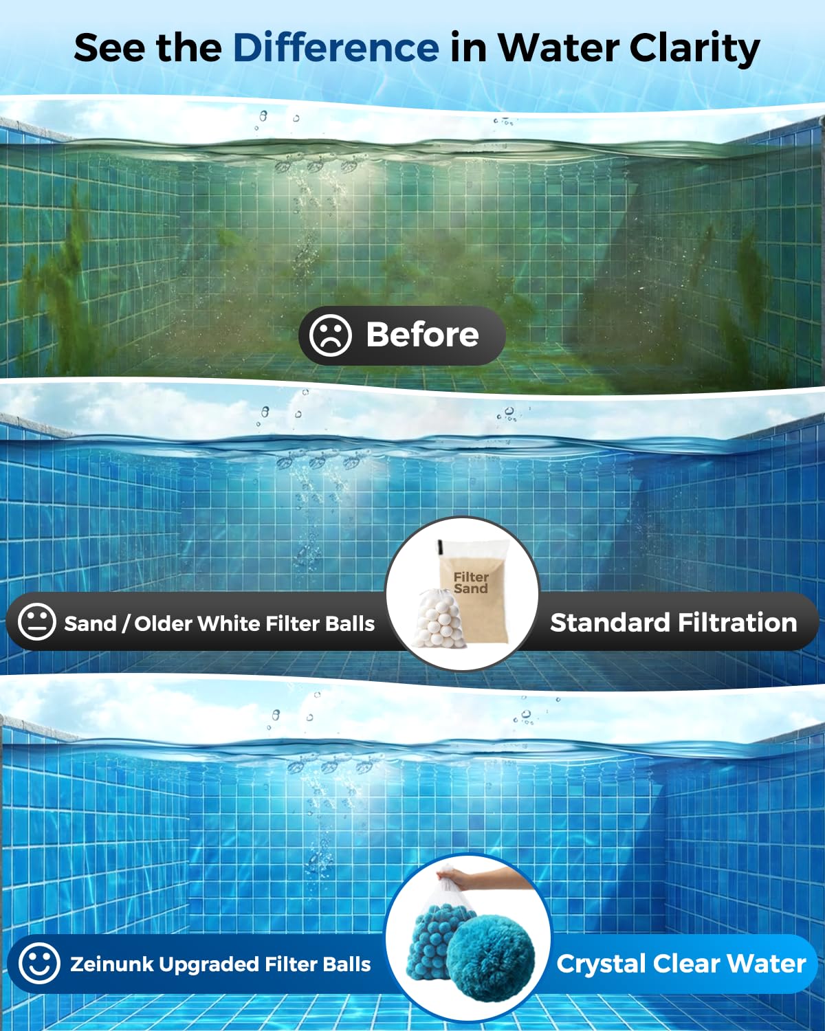 Zeinunk included mesh laundry bag for washing and convenient storage benefit
