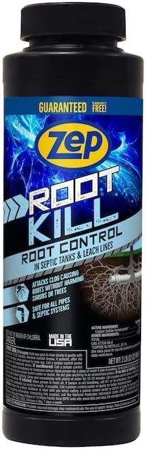 Zep Root Kill primer plano del granulado destacando textura efectiva