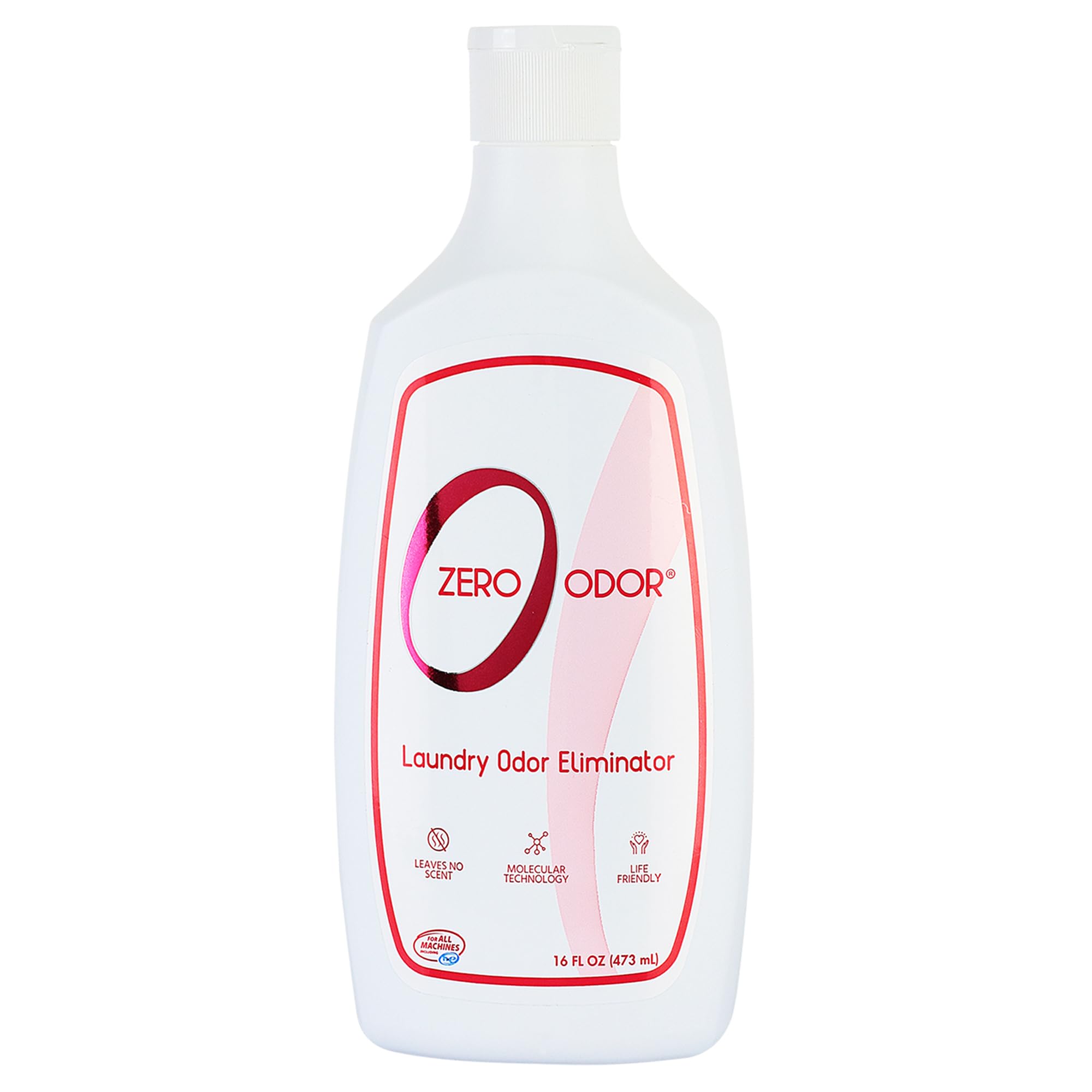Zero Odor frasco delantero mostrando el envase y beneficio de neutralizar olores
