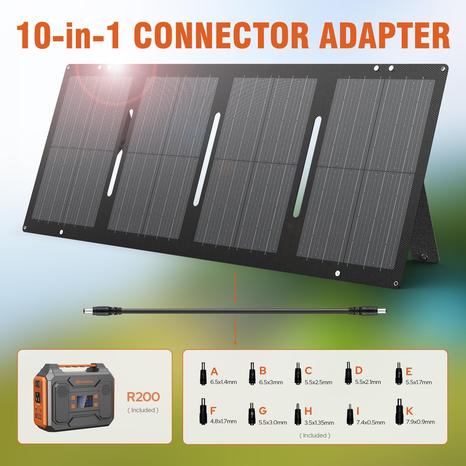 ZeroKor flashlight modes illuminated, extra safety and signaling benefit