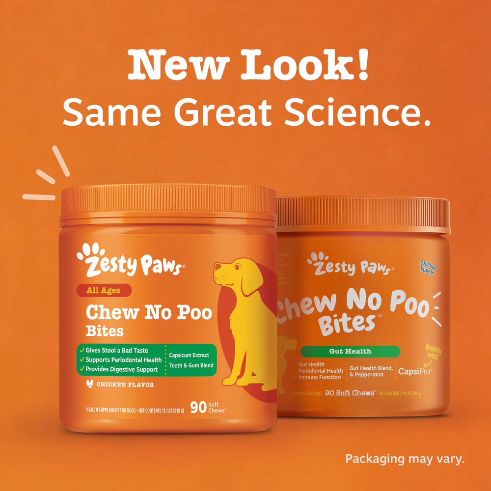 Zesty Paws estilo de vida con perro activo y aliento fresco tras uso continuado