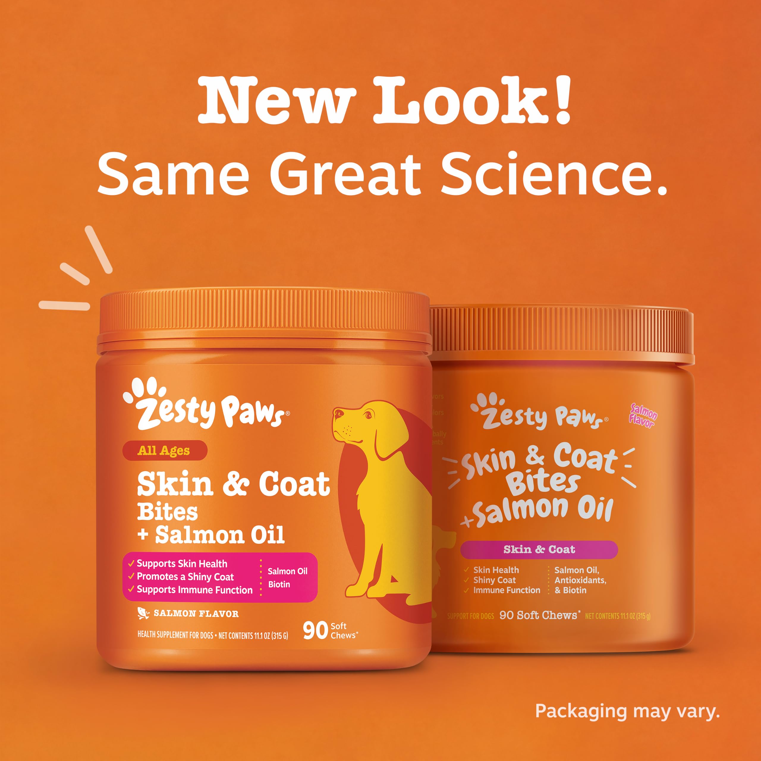 Zesty Paws estilo de vida en jardín con perro activo y sano