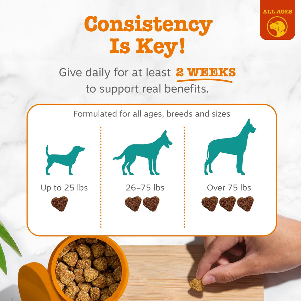 Zesty Paws ingredientes naturales como ashwagandha y pasiflora